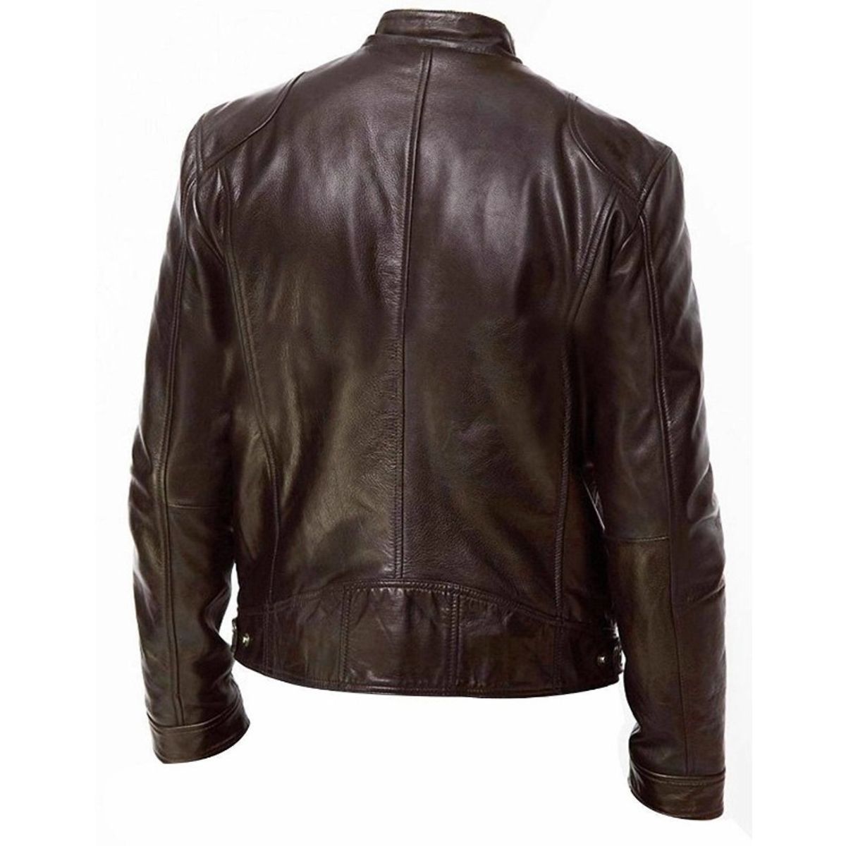 GIOIO - Chaqueta Biker Slim Para Hombre Para Hombre Rompevientos