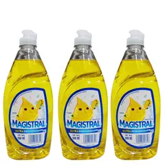 MAGISTRAL - Pack 3 Lavalozas Concentrado 500ml Rinde Más
