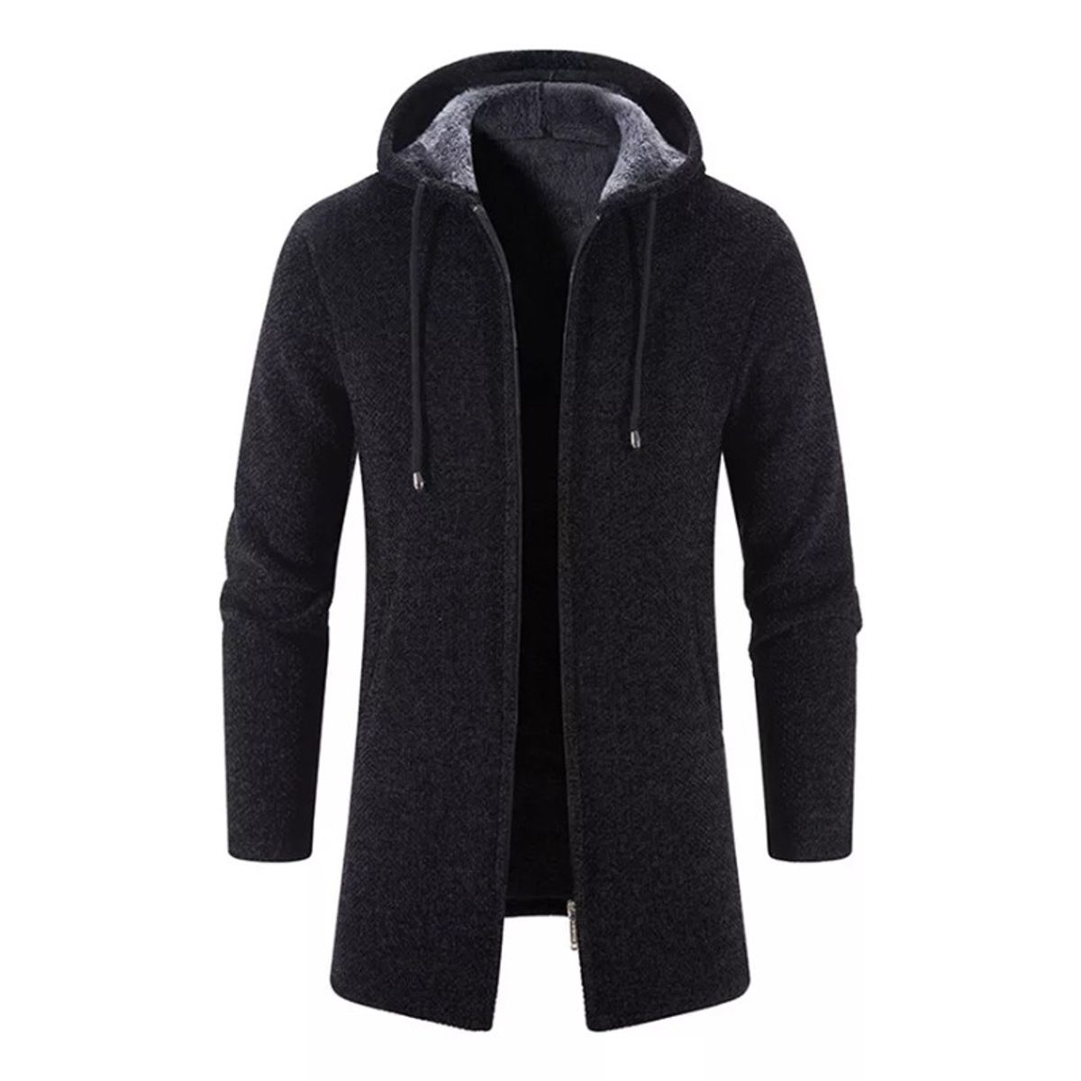 GIOIO - Suéter De Abrigo Largo De Gabardina Para Hombre Jersey