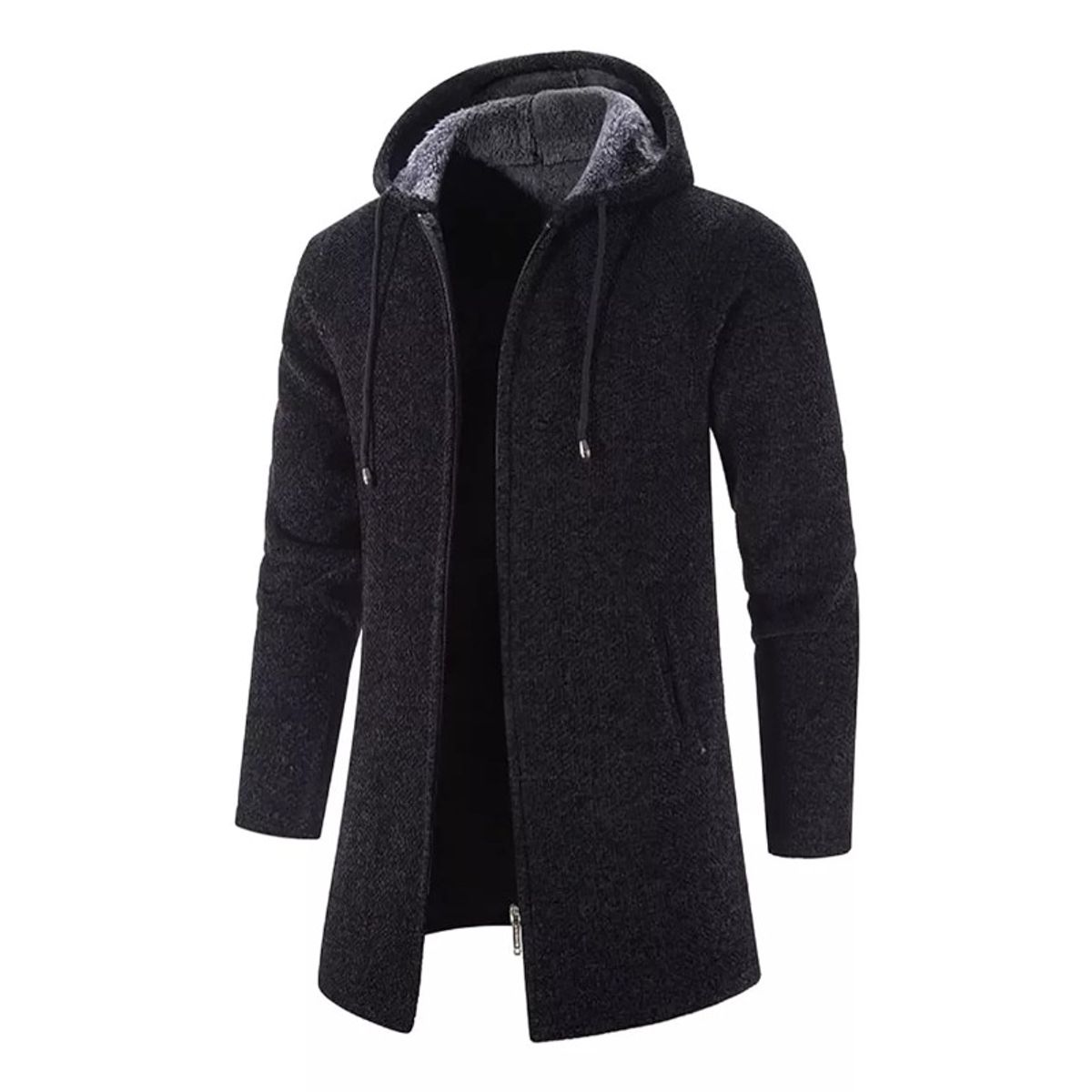 GIOIO - Suéter De Abrigo Largo De Gabardina Para Hombre Jersey