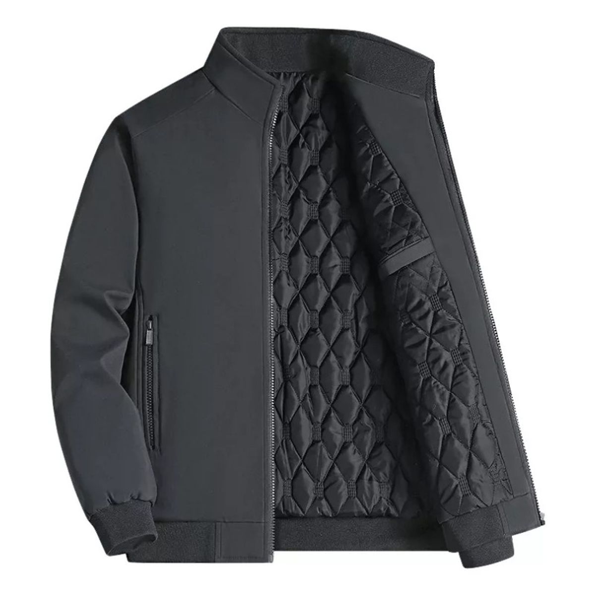GIOIO - Chaqueta Hombre Caliente Más Grueso Casual Más Tamaño
