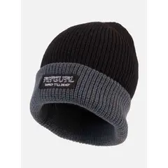 RIP CURL - Gorro Wild Negro Hombre - Negro