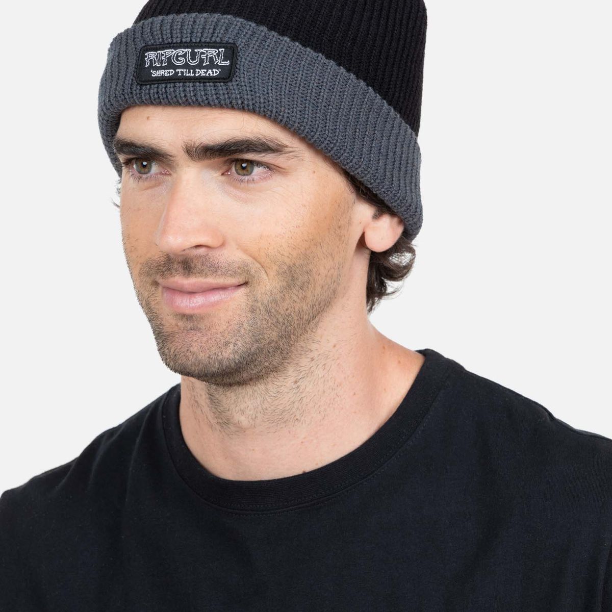 RIP CURL - Gorro Wild Negro Hombre Rip Curl - Negro