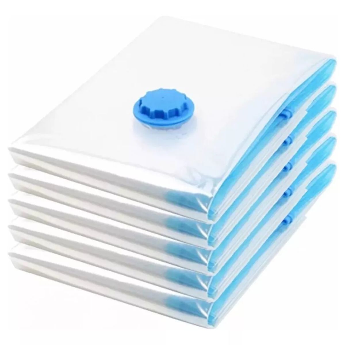 MOVI - Pack 6 Bolsas para Guardar Ropa al Vacio