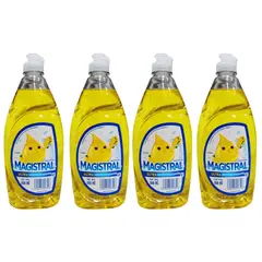MAGISTRAL - Pack 4 Lavalozas Concentrado 500ml Rinde Más