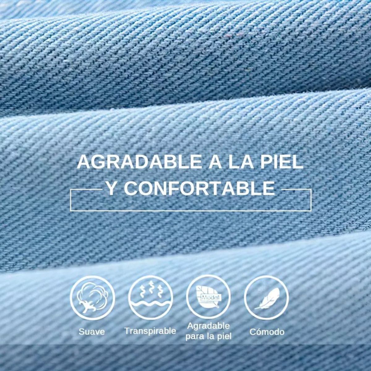 GIOIO - Chamarra De Mezclilla Hombre Azul Claro  Ligera Demolición