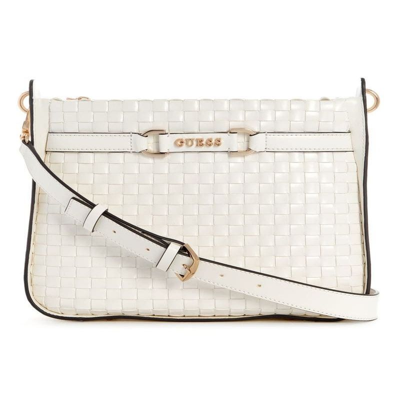 GUESS - Cartera Majka Hobo Mujer Blanco