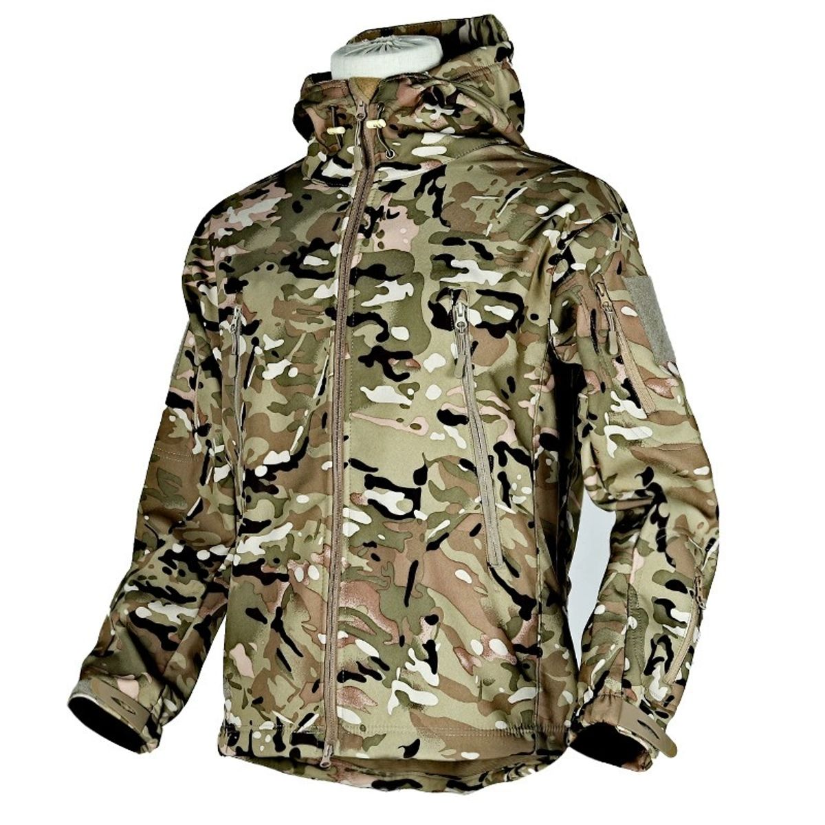 GIOIO - Chamarra Táctica Militar Térmica Impermeable Hombre