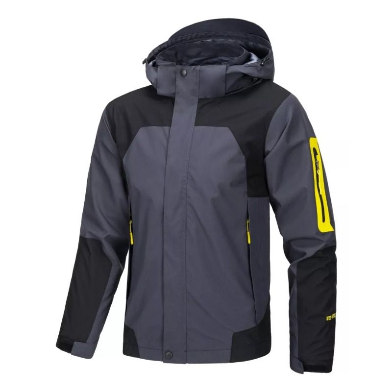GIOIO - Chamarra Cortaviento Impermeable Transpirable
