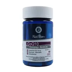 KNOP - Coq10 Complejo Antox 60 Capsulas - Nat Blue