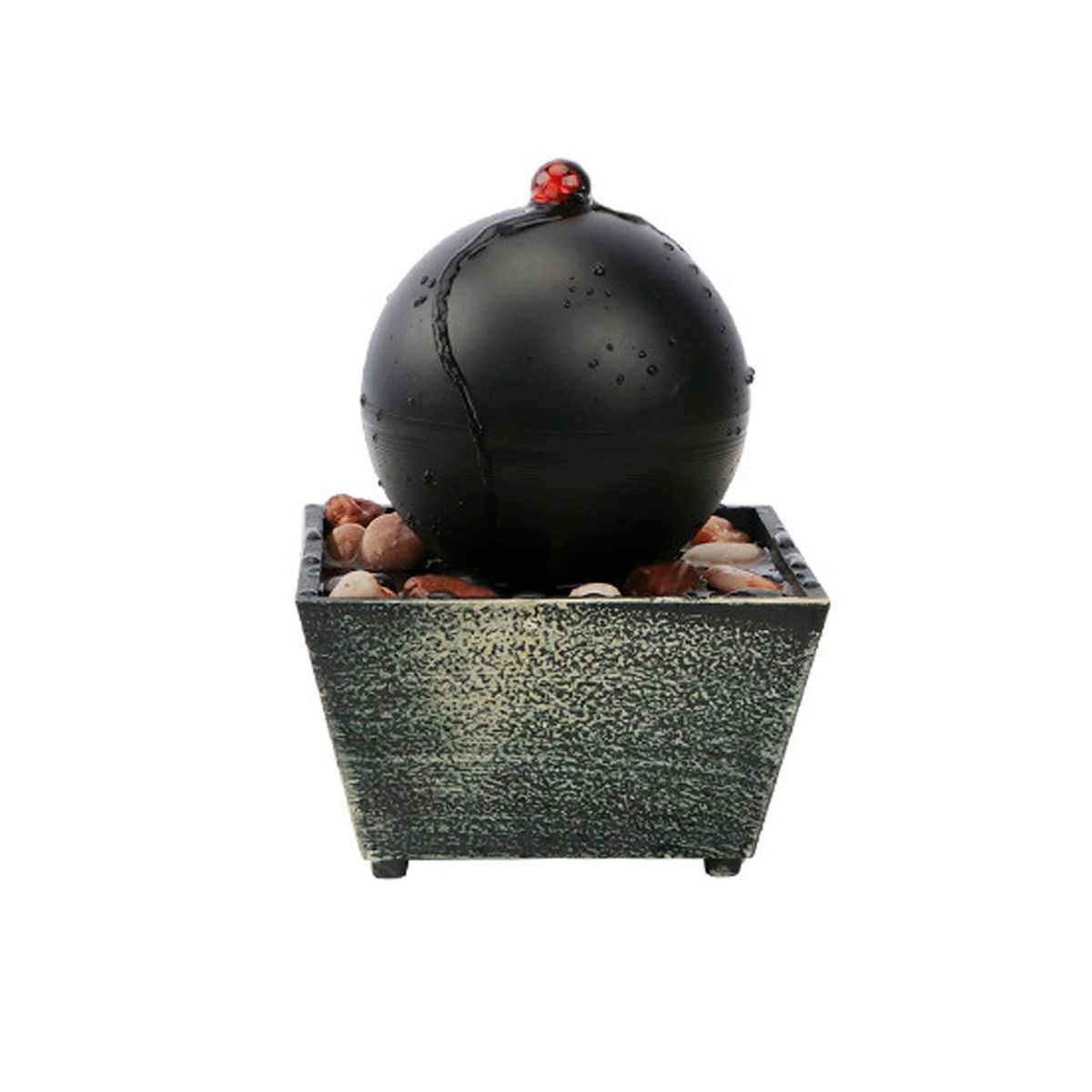 ALPHA - Fuente De Mesa Cascada De Agua Feng Shui Estilo Roma