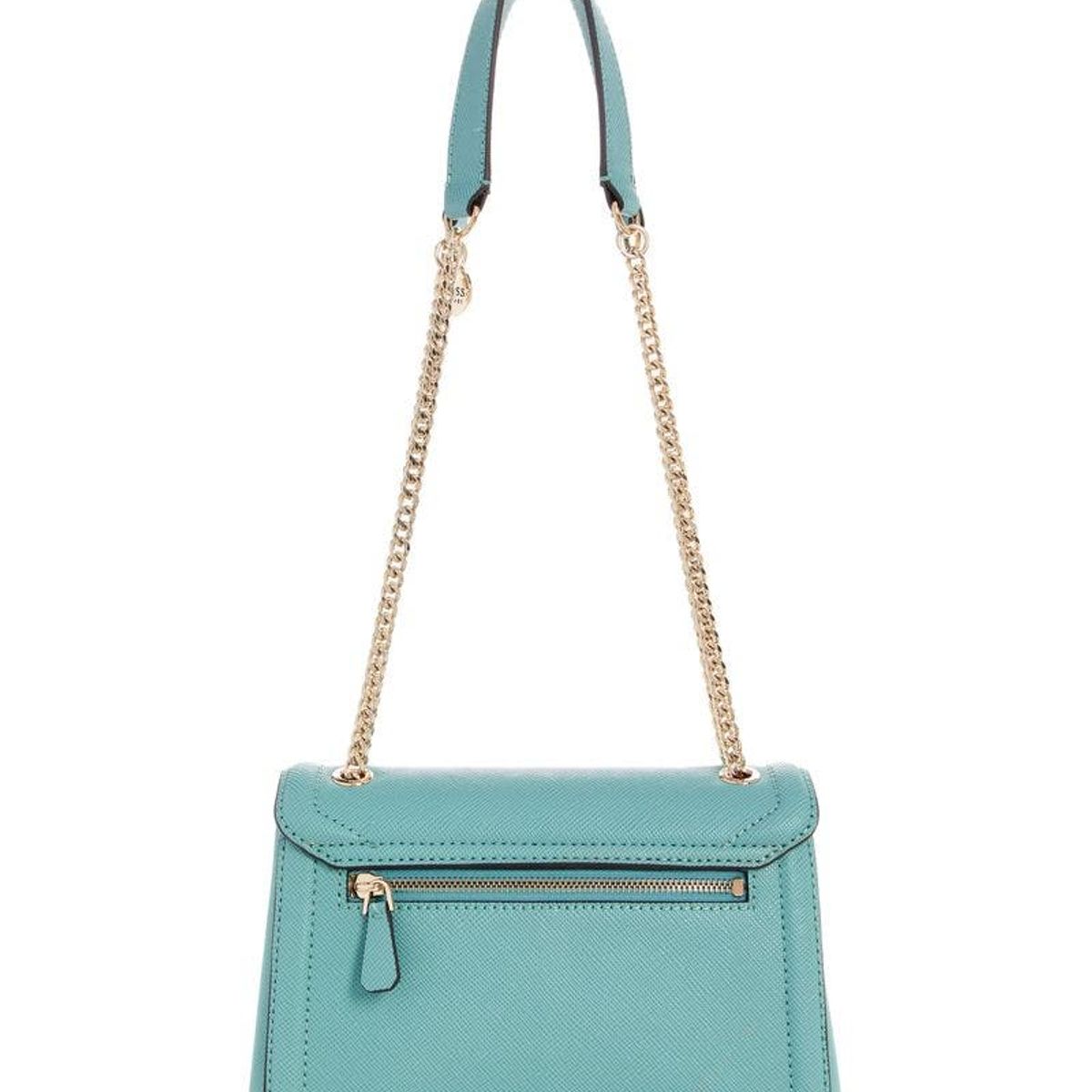 GUESS - Cartera Noelle Convertible Xbody Flap Mujer Azul