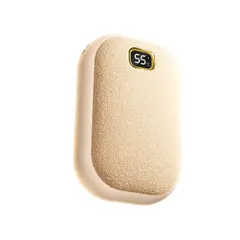 THORBEN - Calentador de Manos Inalambrico Hand Warmer USB Beige