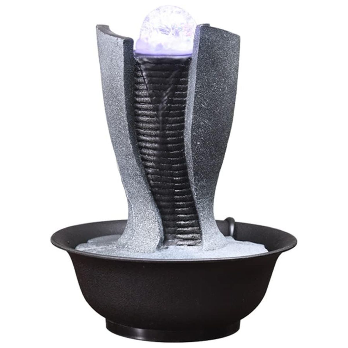 ALPHA - Fuente De Mesa Cascada De Agua Feng Shui Arte Moderno