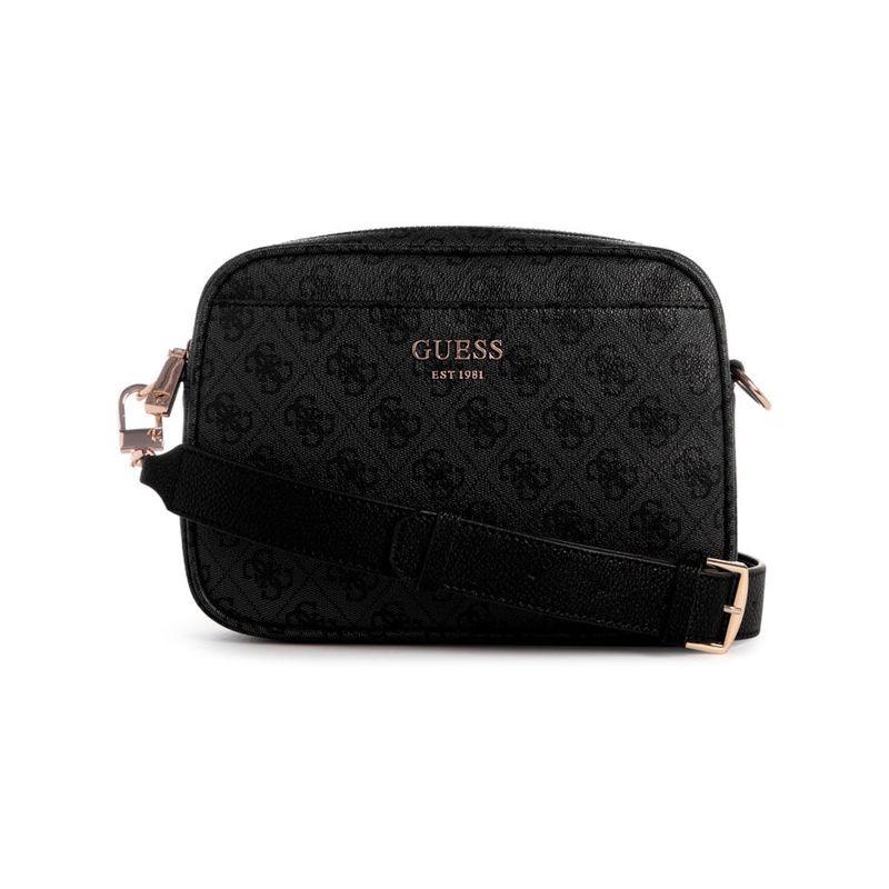 GUESS - Cartera Vikky Ii Camera Crossbody Mujer Gris