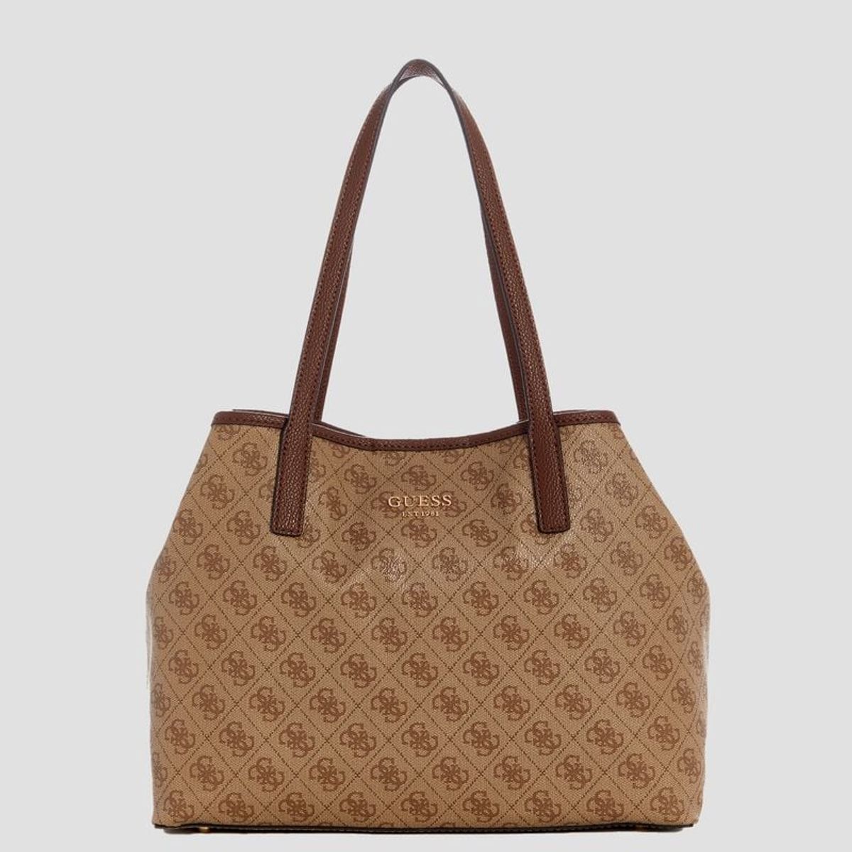 GUESS - Cartera Vikky Ii 2 In 1 Tote Mujer Café