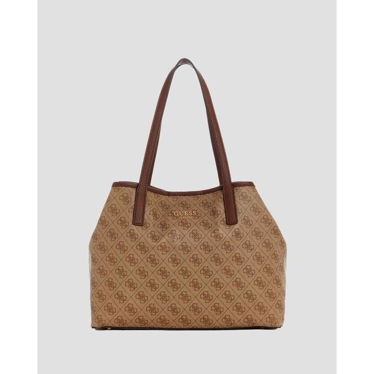 GUESS - Cartera Vikky Ii 2 In 1 Tote Mujer Café
