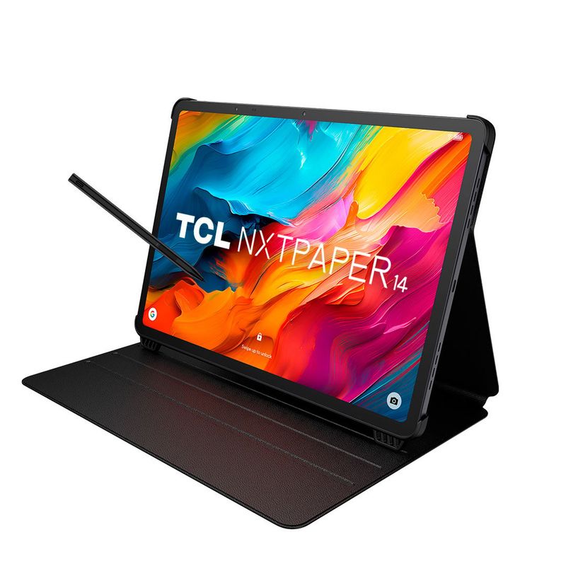 TCL - Tablet TCL NXTPAPER 14 256GB + Lápiz + Flip Case