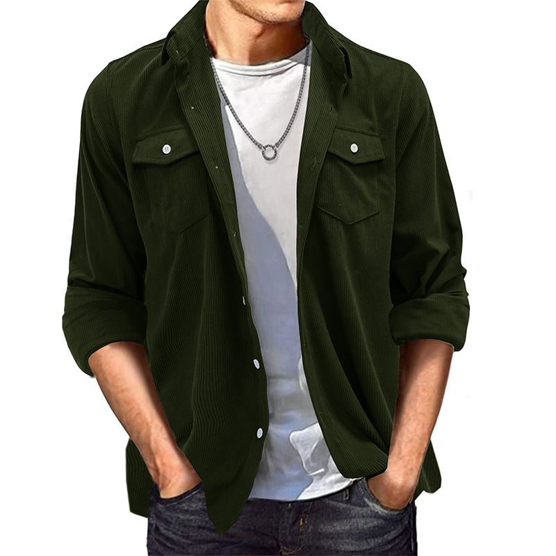 TIOZONEY - Camisa Casual Hombre
