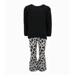 LIMONADA - Conjunto niña con diseño negro