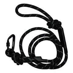 STREET DOGS - Correa De Paseo Resistente Perros Outdoor Petlounge Negro