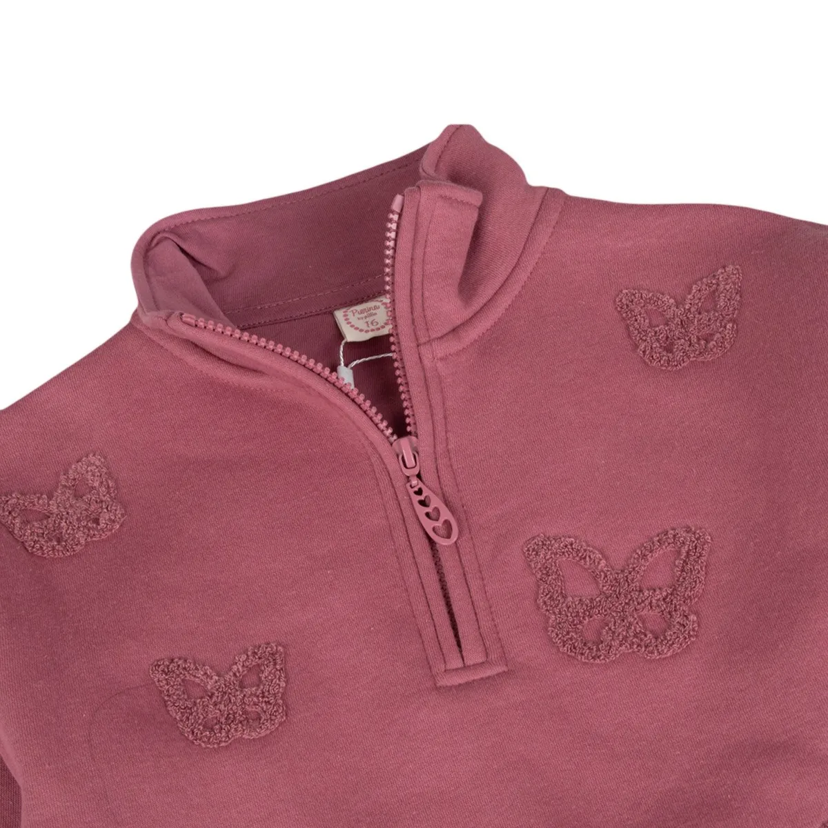 PILLIN - Polerón Niña Ciruela Pillin (PVB549-25CIR )