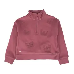 PILLIN - Polerón Niña Ciruela PVB549-25CIR - Rojo