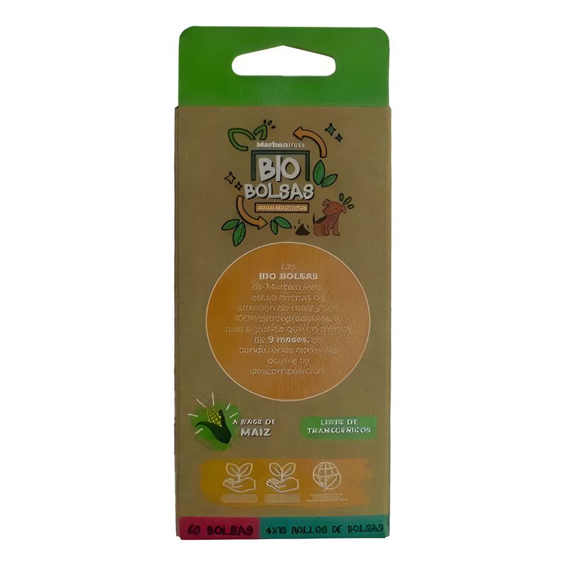 MARBEN PETS - Marben Pets Bio Bolsas Para Mascotas 100% Compostable 120u