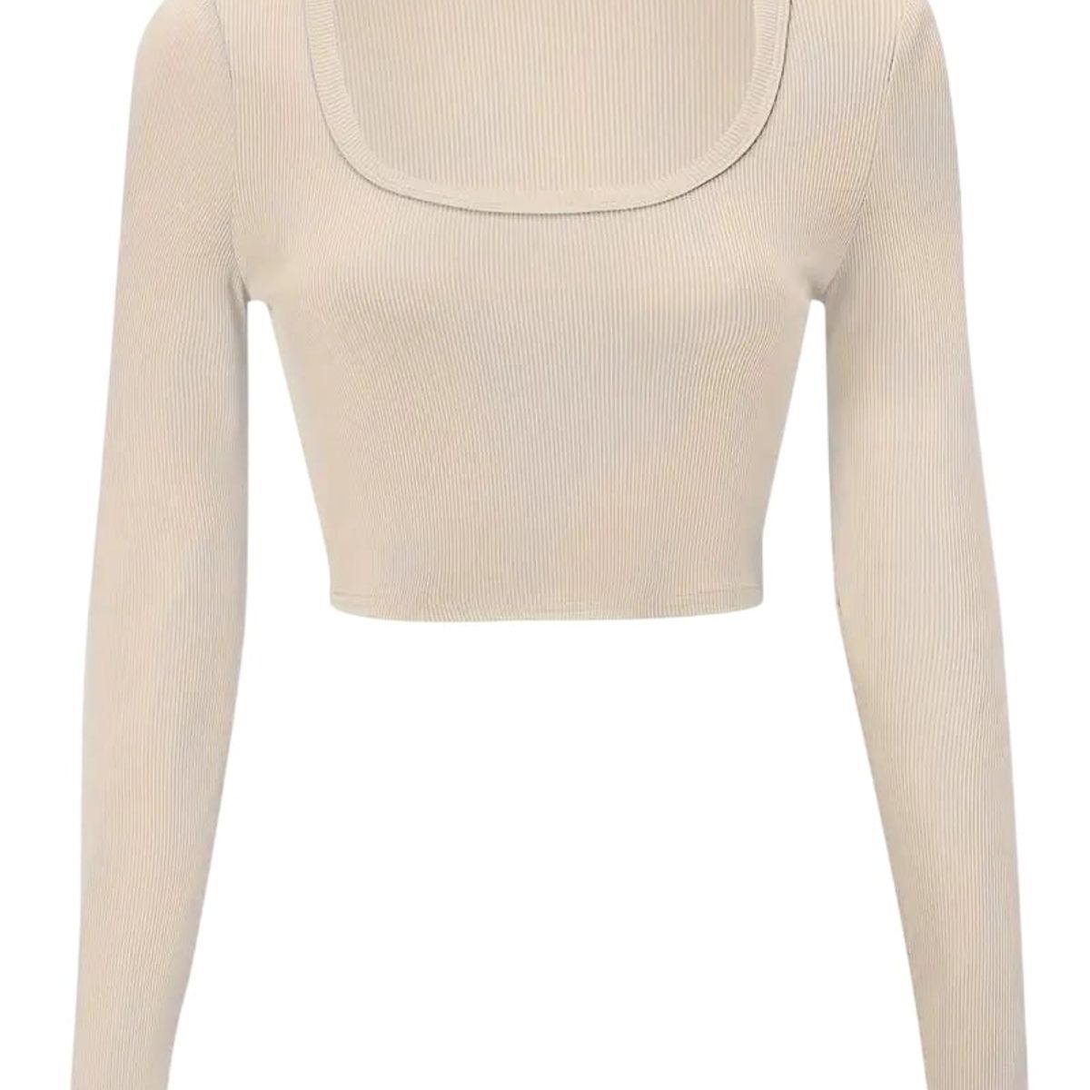 GARSIL - Crop Top Corto Para Mujer De Manga Larga - Polera Corta