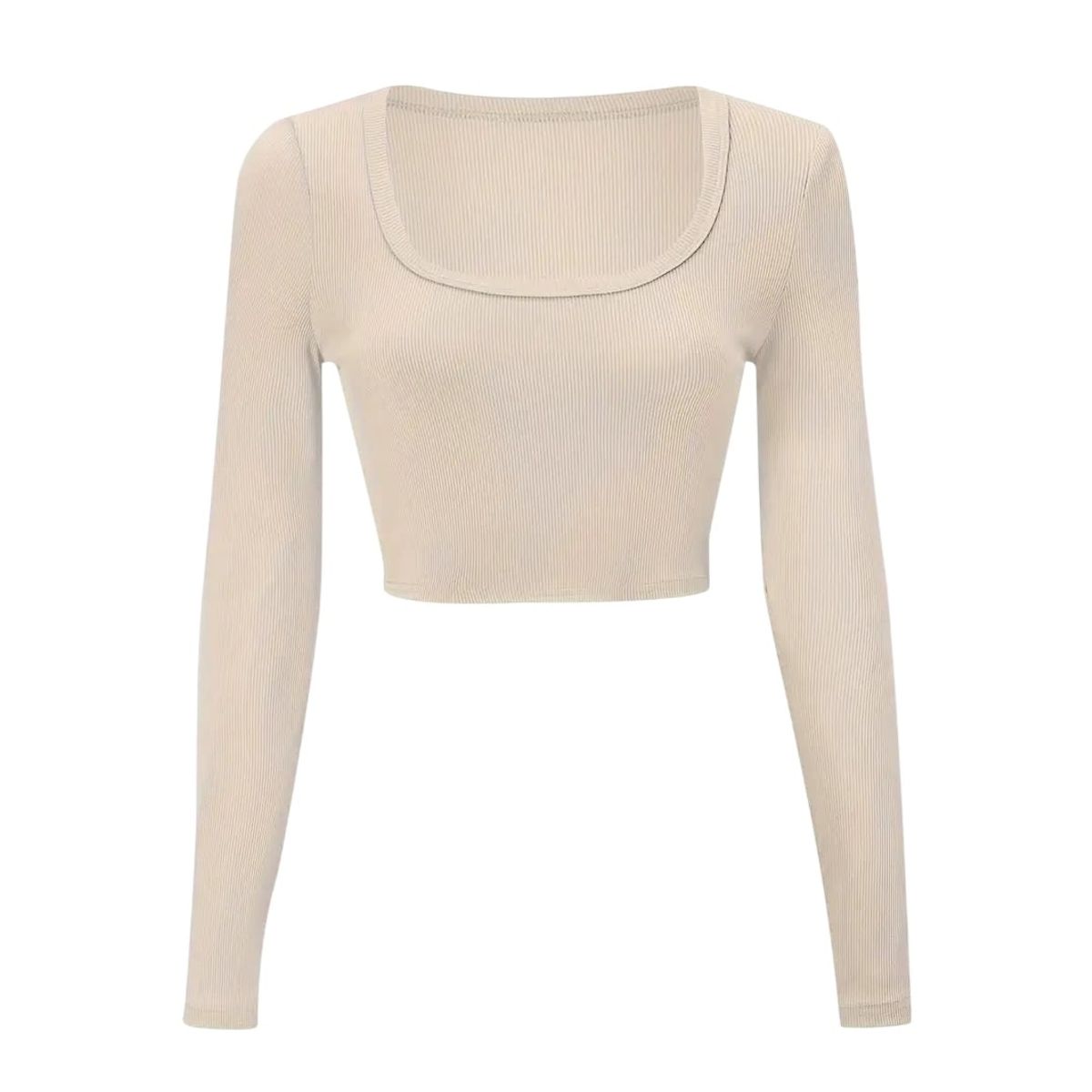 GARSIL - Crop Top Corto Para Mujer De Manga Larga - Polera Corta