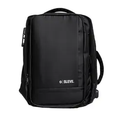 SLEVE - Mochila Viaje Antirrobo Expansible 30L X Pack Black