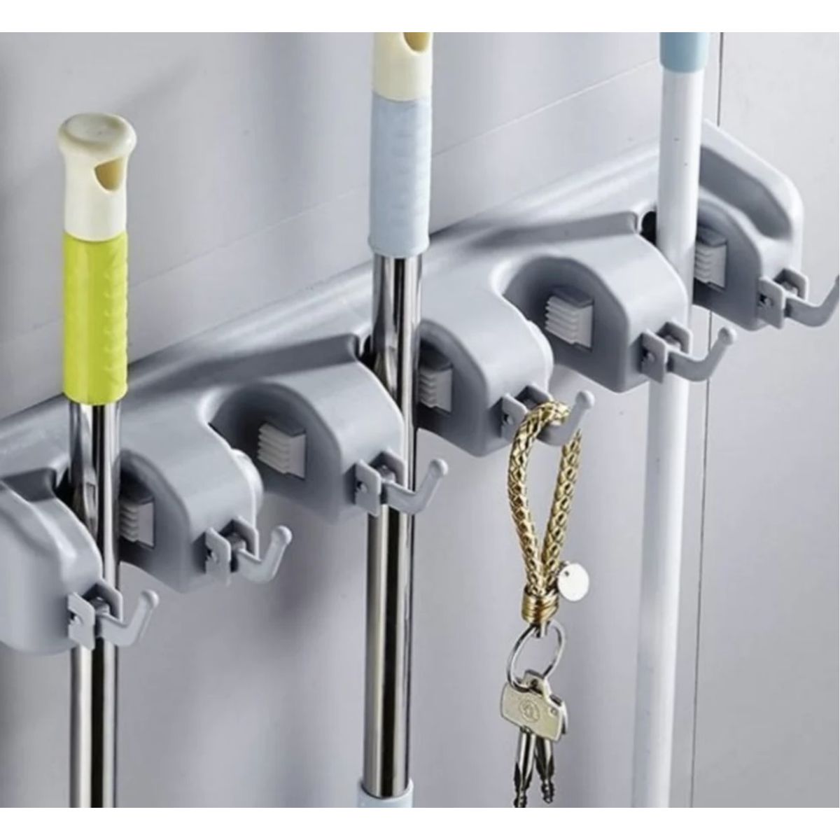 MOVI - Organizador y perchero de Escobas y Artículos de Aseo