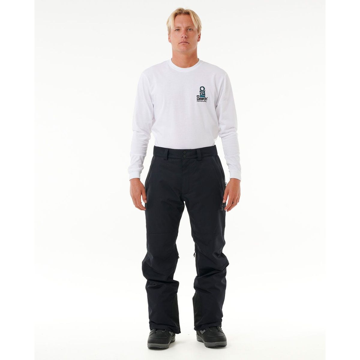 RIP CURL - Pantalon Waves Negro Hombre Rip Curl - Negro
