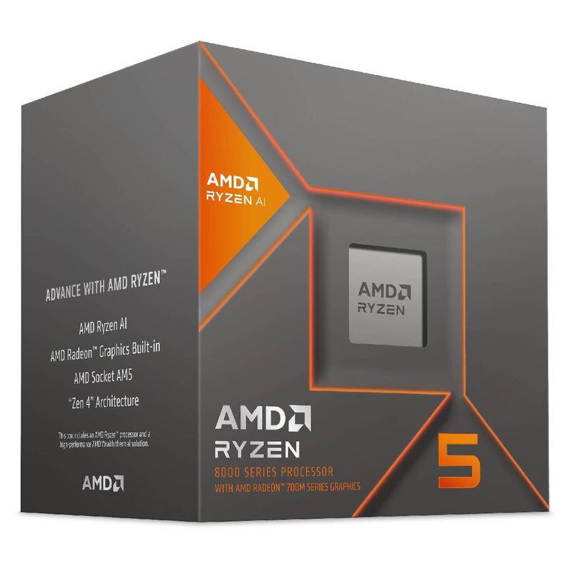AMD CORP - Procesador AMD Ryzen 5 8600G 4.3 GHz 6-Core AM5