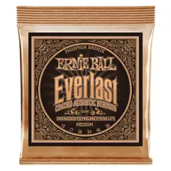 ERNIE BALL - Cuerdas Everlast Medium Coated Phosphor Bronze 13-56