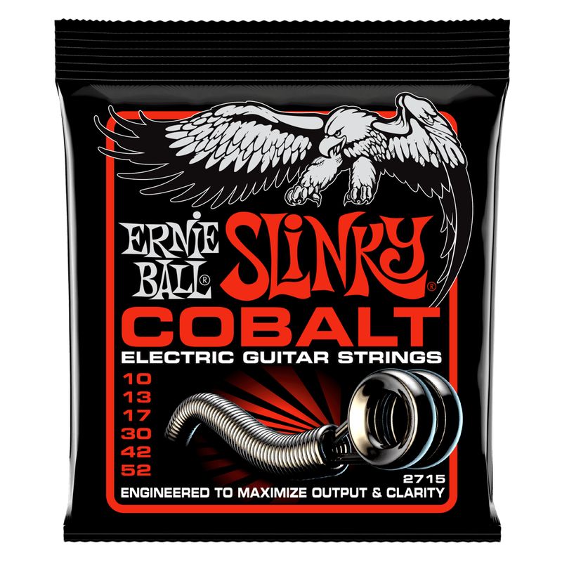 ERNIE BALL - Cuerdas Skinny Top Heavy Bottom Slinky Cobalt 10-52
