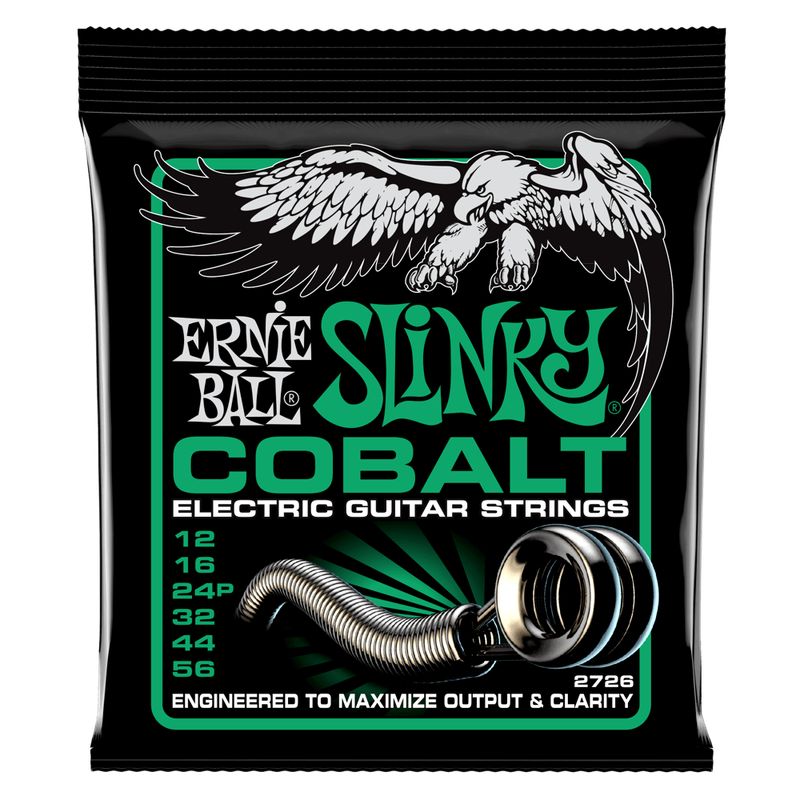 ERNIE BALL - Cuerdas Not Even Slinky Cobalt 12-56