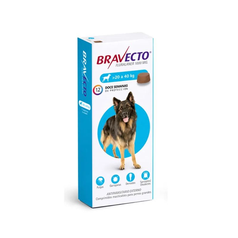 BRAVECTO - Bravecto 20-40kg - perros -