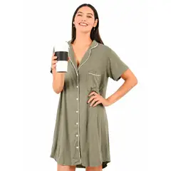 MADREMIA - Camisa de dormir Maternal Lactancia Mariela