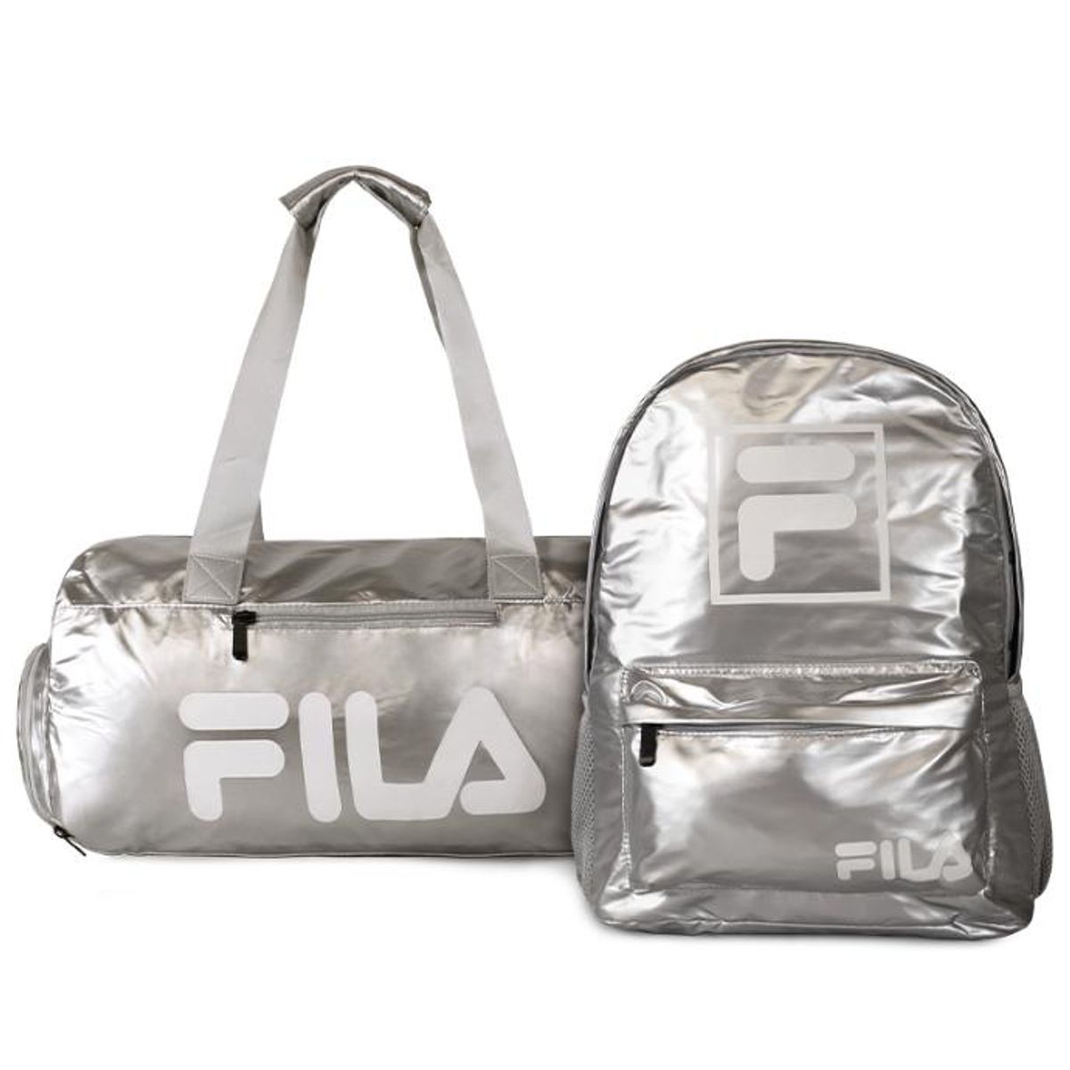 FILA - Mochila + Bolso Bolonia silver Fila