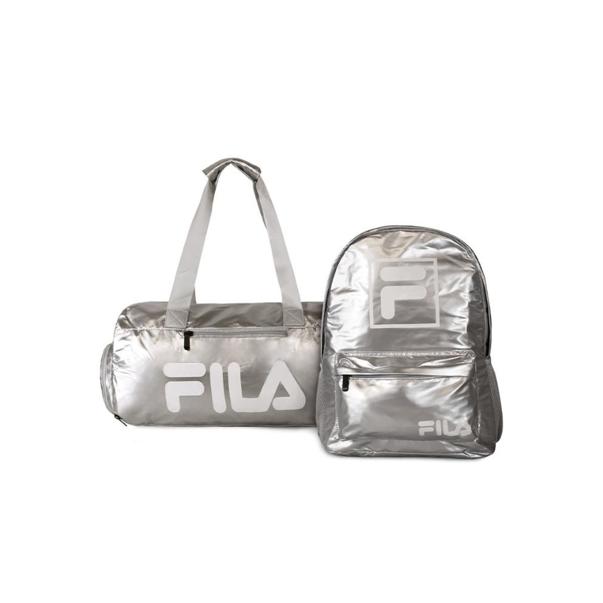 FILA - Mochila + Bolso Bolonia silver Fila
