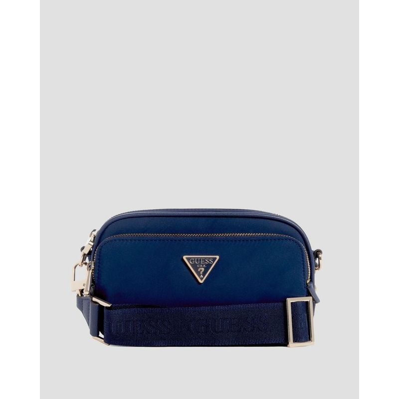 GUESS - Cartera Eco Gemma Crossbody Camera Azul