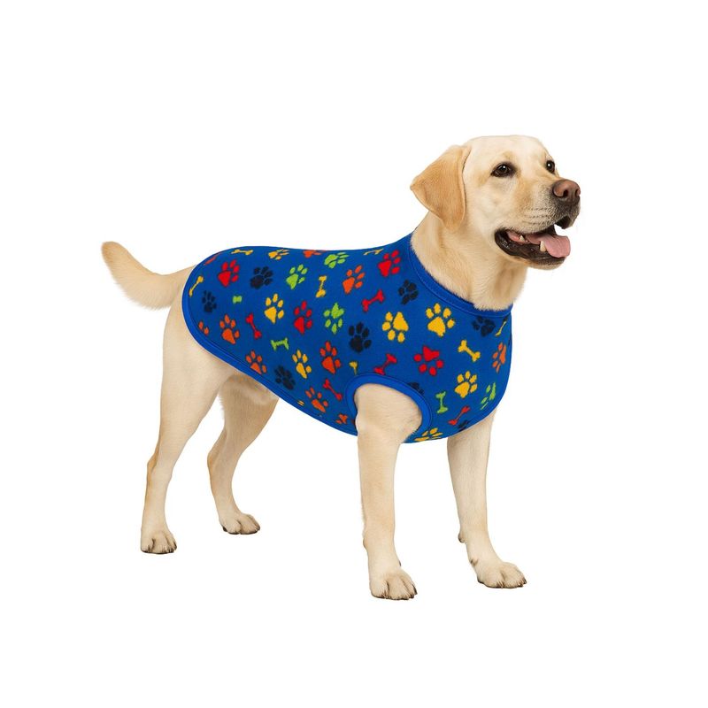 GENERICO - Capa de Polar para perro talla 8XL 80 CM Labrador - Azul