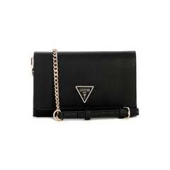 GUESS - Cartera Mujer Noelle Xbody Flap Organizer Negro