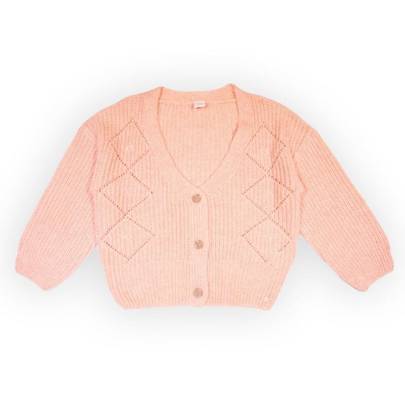 PILLIN - Chaleco Niña Palo Rosa Pillin PVB910-25RSA  - Rosa