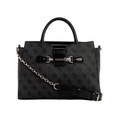 GUESS - Cartera Mujer Nolana Girlfriend Satchel Negro