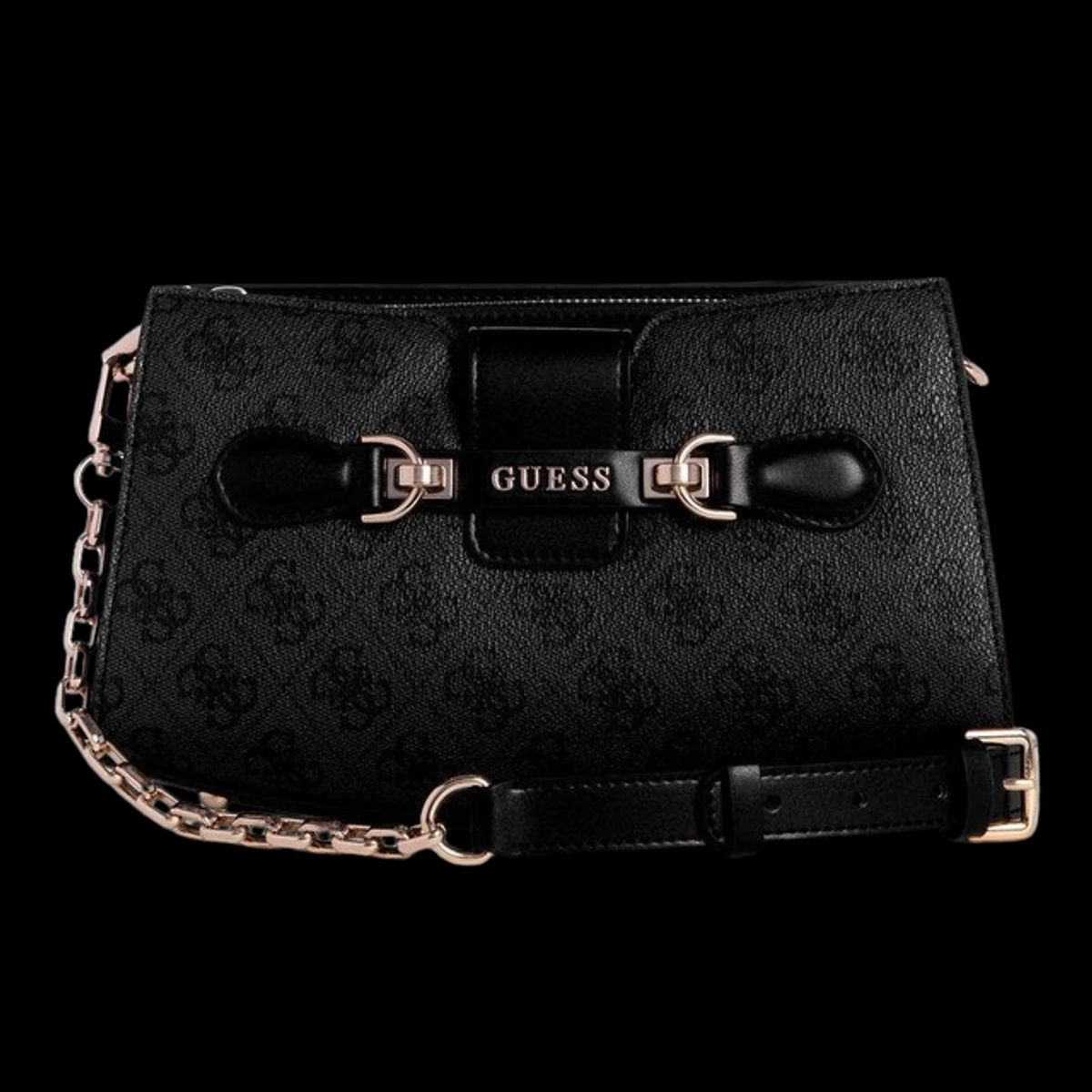 GUESS - Cartera Mujer Guess Nolana Crossbody Top Zip Negro