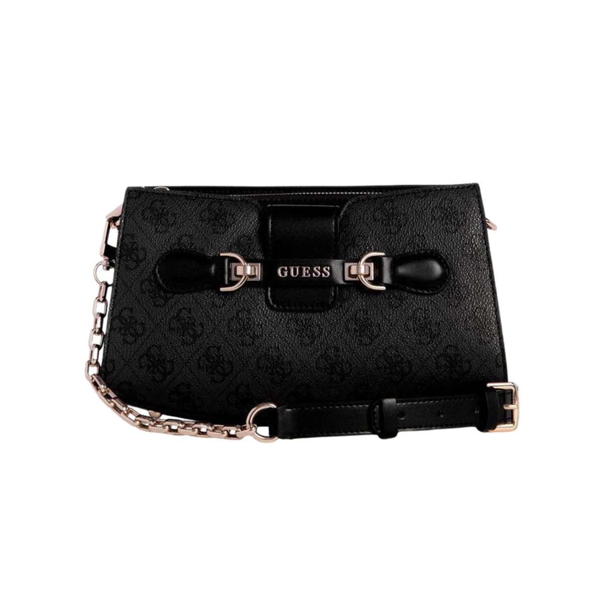 GUESS - Cartera Mujer Guess Nolana Crossbody Top Zip Negro