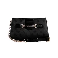 GUESS - Cartera Mujer Nolana Crossbody Top Zip Negro
