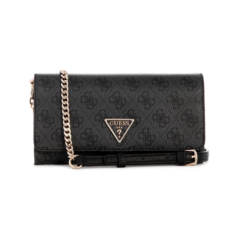 GUESS - Cartera Mujer Guess Noelle Xbody Flap Organizer Carbón